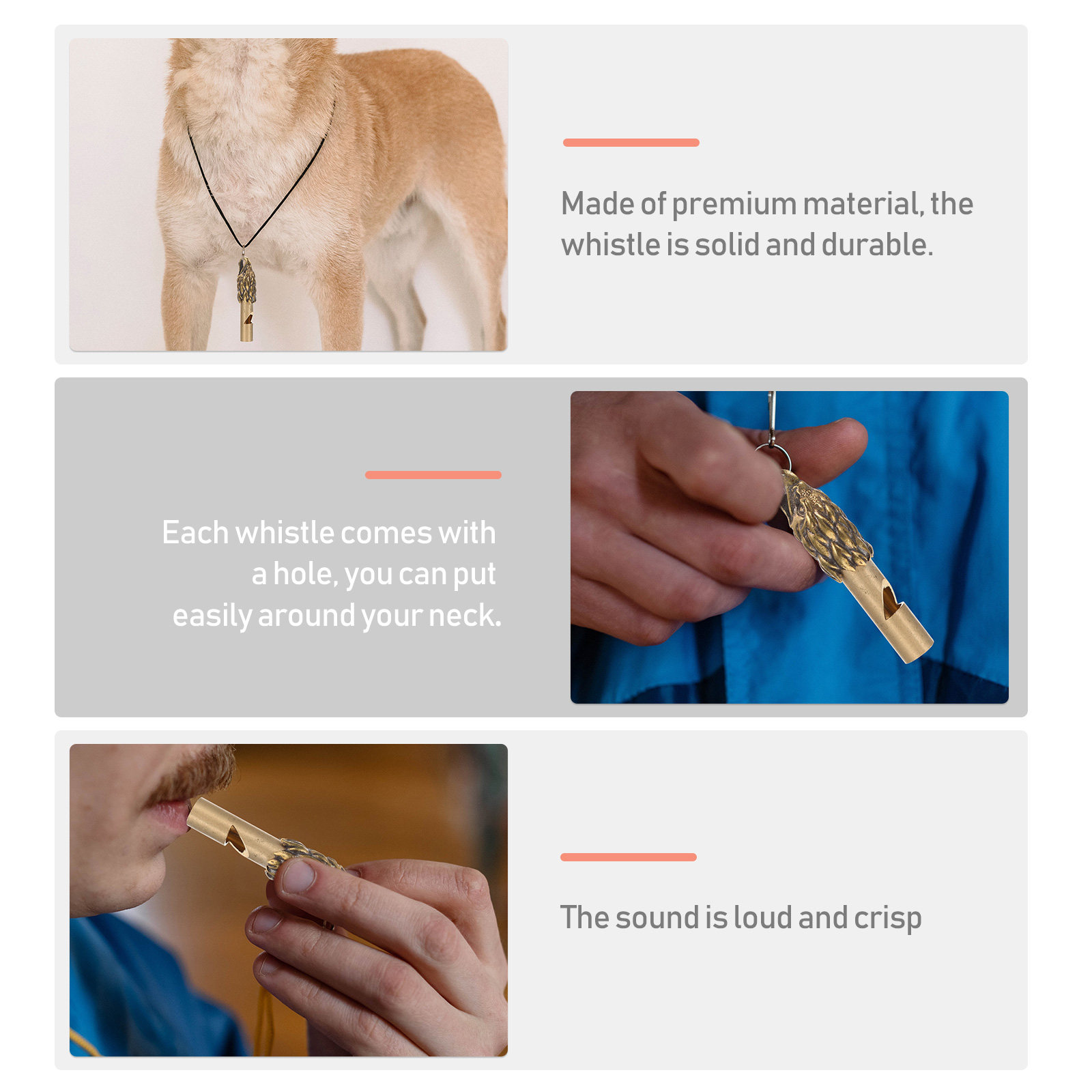 Animal Keychain Whistle Mini B - огляд і ціна Emergency Whistle Loud