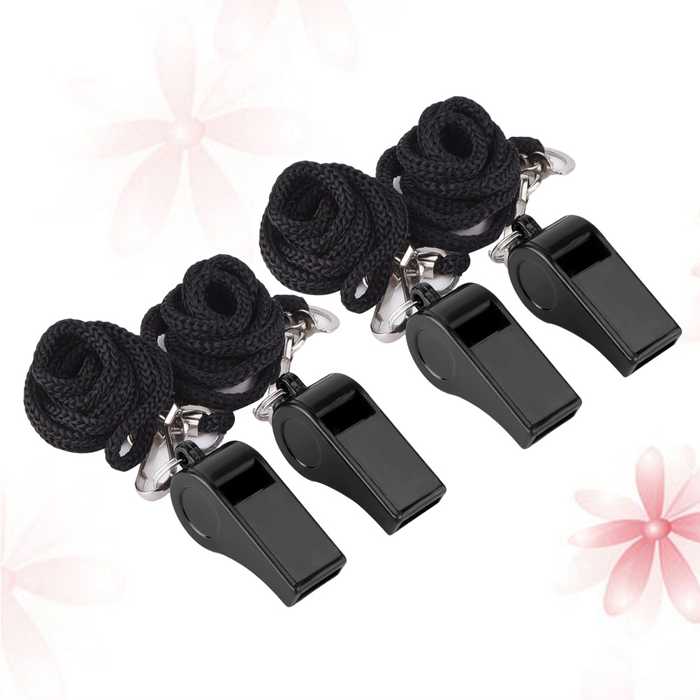 4Pcs Premium Metal Whistle Lou - огляд і ціна Emergency Whistle Loud