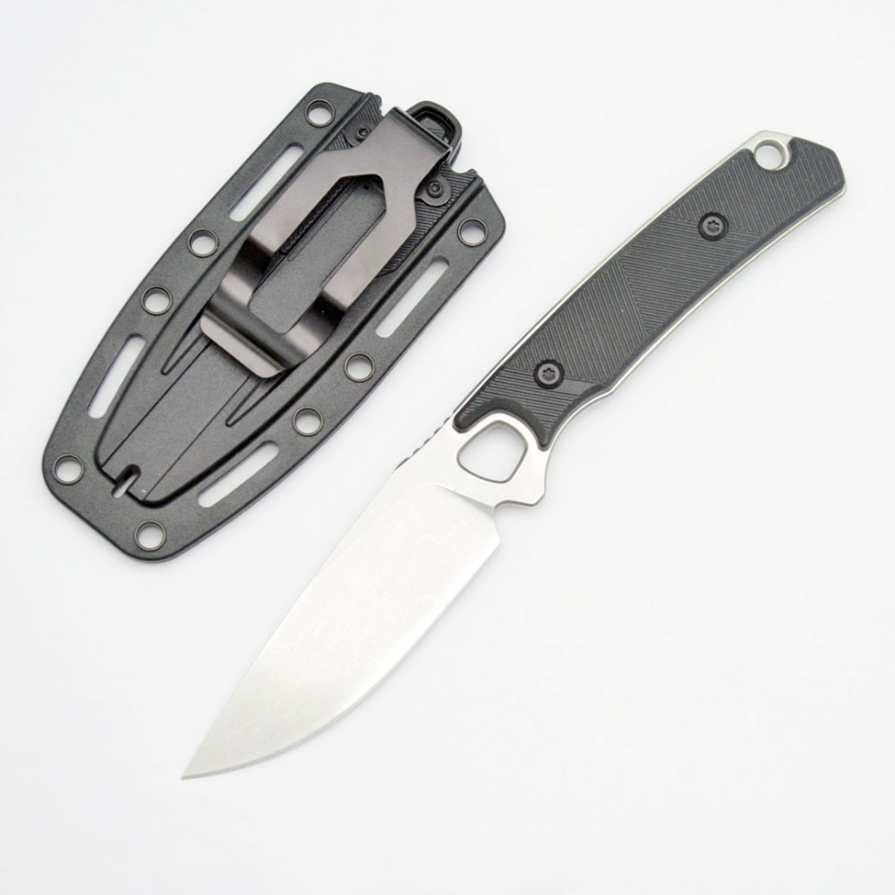 2048 EDC Straight Knife Black  - огляд і ціна Bushcraft Knife Fixed