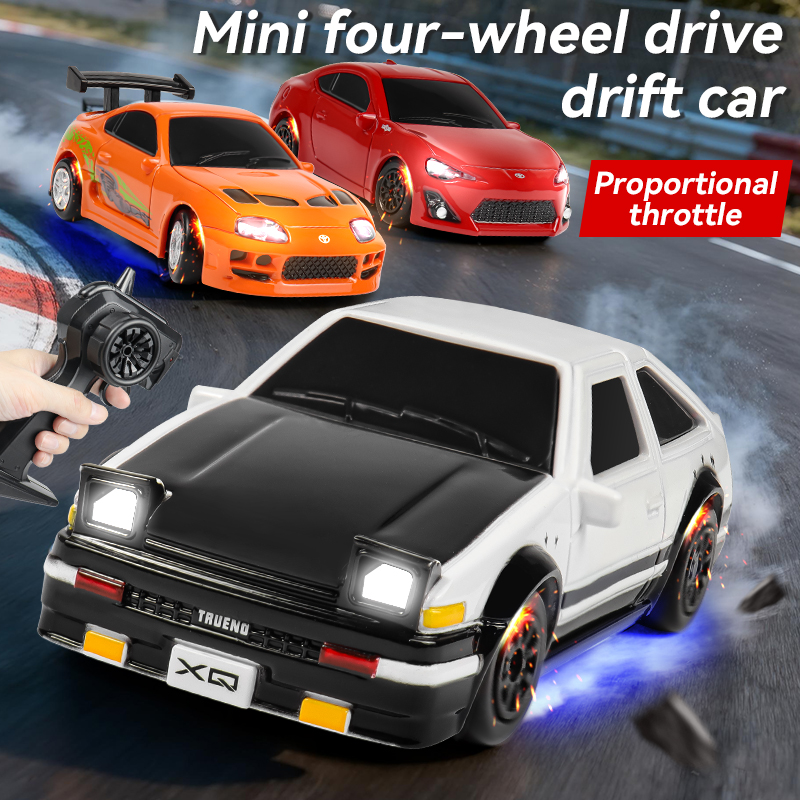 2.4G RC Drift Car 1/64 4WD Rem - огляд і ціна Signal Panel Orange