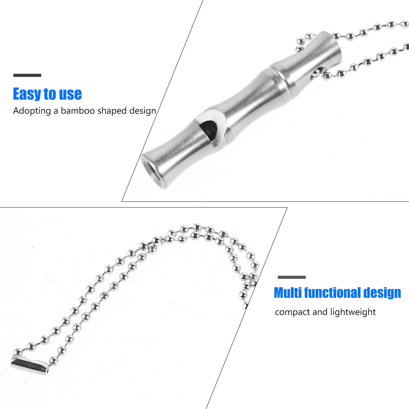 Fine-Craft Stainless Steel Lou - огляд і ціна Emergency Whistle Loud