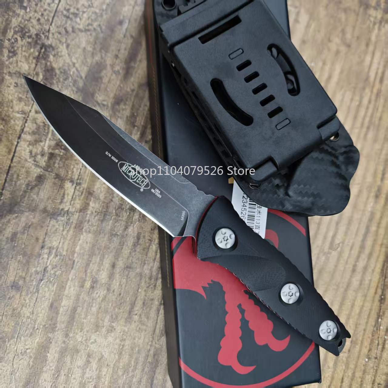 113 Model 7Cr13Mov Blade Pract - огляд і ціна Bushcraft Knife Fixed